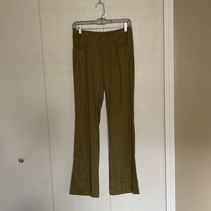Cabi Charlie Mid Rise Wide Leg Trousers, Size 2